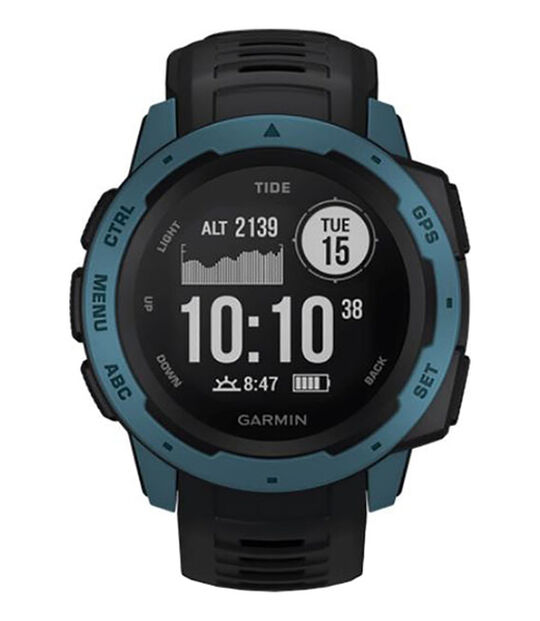 GARMIN Instinct Tide 45mm ブラック/ブルー