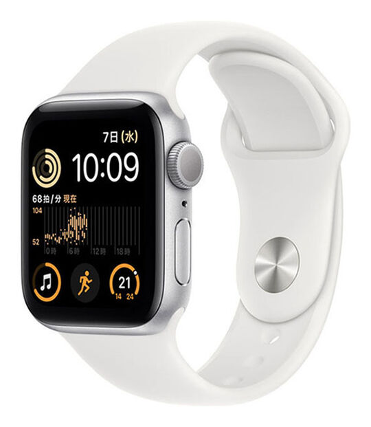 Apple Watch SE 第2世代 40mm GPSモデル[アルミニウム/シルバー]