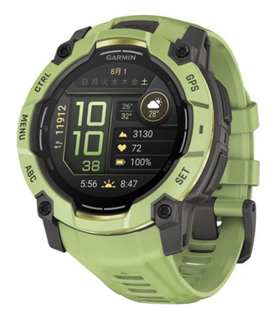 GARMIN Instinct 3 AMOLED 50mm ファーングリーン