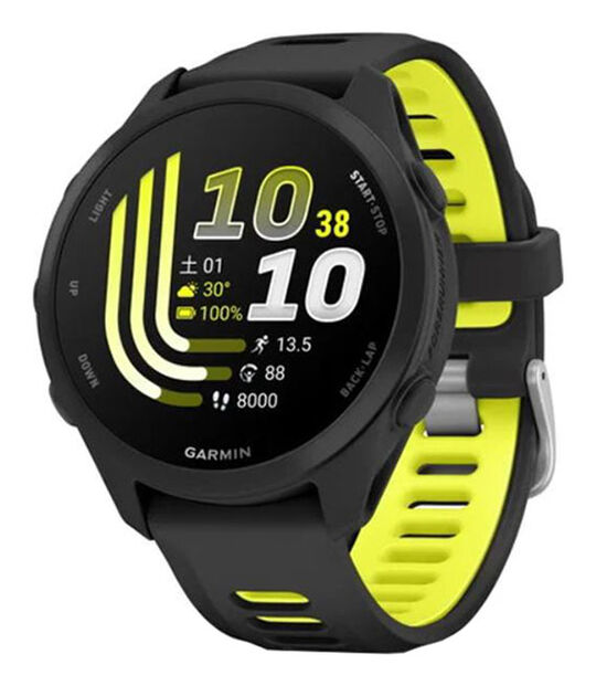 GARMIN Forerunner 170 Music 42.6mm ブラック/アンプイエロー