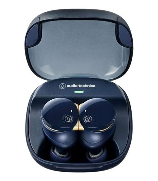 Audio-Technica イヤホン SOLID BASS ATH-CKS50TW2(ミッドナイトブルー)