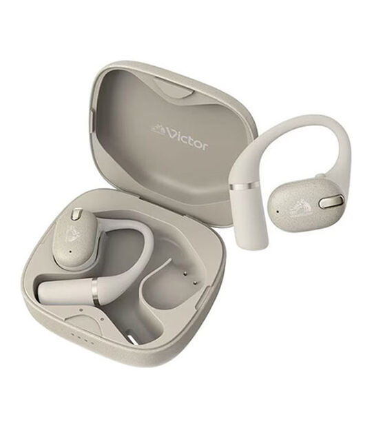 JVC・Victor イヤホン Victor nearphones HA-NP80T(エクリュベージュ)