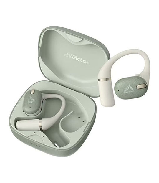 JVC・Victor イヤホン Victor nearphones HA-NP80T(モスグリーン)