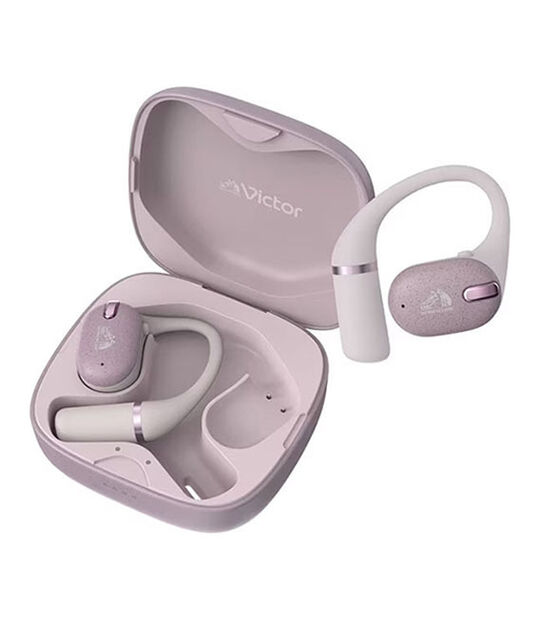 JVC・Victor イヤホン Victor nearphones HA-NP80T(モーヴピンク)